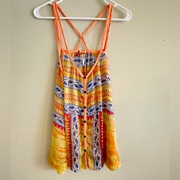 Free people sheer summer tank - Picture 1 of 4